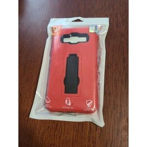 Ace Case Samsung Galaxy On5 - Red - Drop Protection/Grip/Tough/Kickstand - NEW